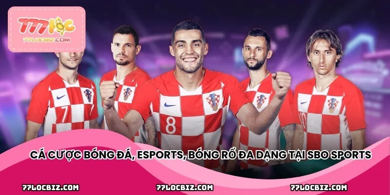 Cá cược bóng đá, eSports, bóng rổ đa dạng tại Sbo thể thao